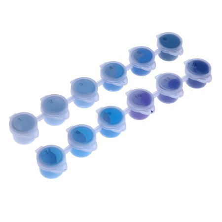 A set of acrylic paints "Cold breeze", 12 colors-1