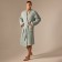 Wafel bathrobe male SL Home: BOHO "Azzura", size XL, 100% cotton, 280 g/m2