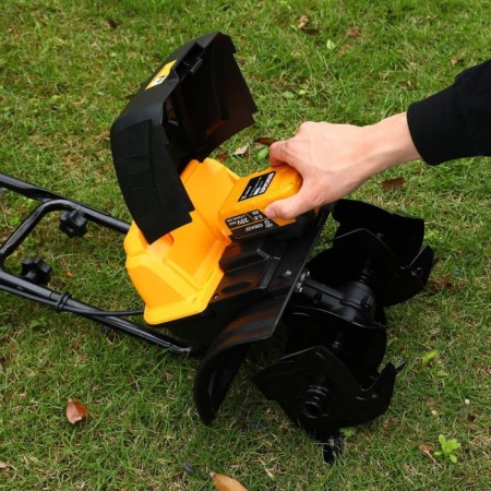 Cultivator battery DEKO DKET36, 20 V, 5 Ah, depth/width 180/360 mm, 200 rpm-2