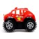 Drive jeep "Tricky", works on batteries, red color