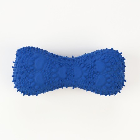 BOOVE BOOSE for dogs from latex "bone", 13 cm, blue-1