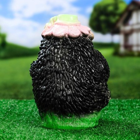 Garden figure "Hedgehog with a book" 25x17cm-2