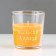 A candle in a glass aromatic "orange and cinnamon", 6.5x8 cm, orange