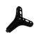 Furniture support Cappio Light OP04, h = 100 mm. 8.5*8.5, matte black color