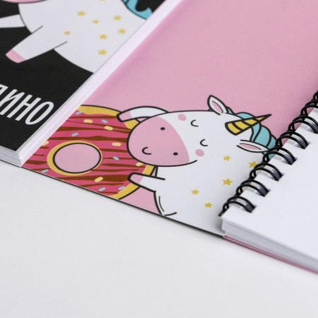 Double notebook crests, 48 ​​sheets "Unit's"-3