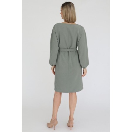 Dress with sleeves on an elastic band, size 42-1