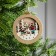 Christmas tree toy "Ball with children", from batteries, glow warm white