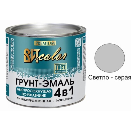 Soil-enamel in rust 4 in 1 gray-light Witcolor 1.8 kg-1