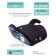 Boster car children's children's Amarobaby Easy Way, group 3 (22-36 kg), black/red color