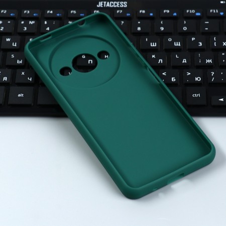 Borasco Mate case for Xiaomi Redmi A3, silicone, green-2