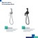 MILARDO RORA RORWTR08 bideter, with a hygienic shower, built -in, white