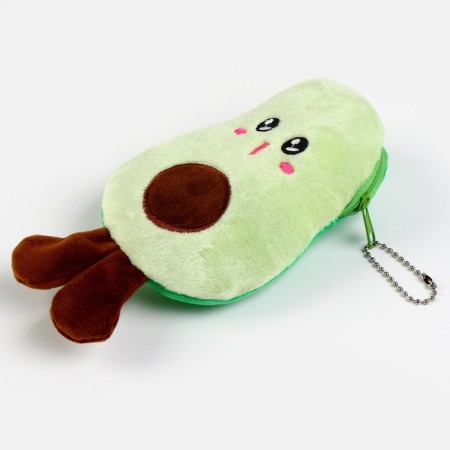 Soft wallet "Avocado" on a key fob, 18 cm, species mix-3
