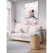 Decorative panel with photo printing 