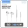 Headphones Borofone BM30 Pro, vacuum, microphone, jack 3.5 mm, cable 1.2 m, white