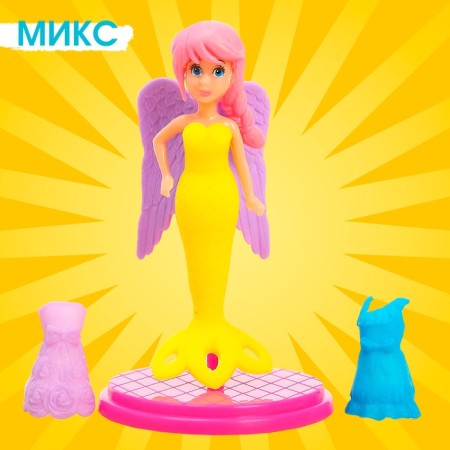 Fairy -tale doll "Emma" collapsible, with accessories, mix-9