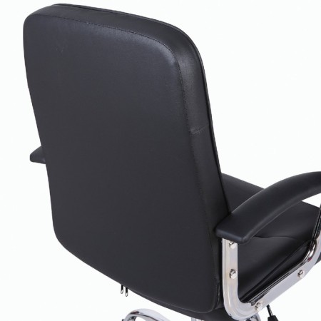 Brabix armchair "Bit EX-550", chrome, eco-leather, black-1