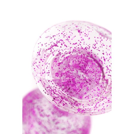 Toyfa anal plug, acrylic, purple color, 8 cm, D 2.8 cm-8