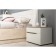 Tumbling bedside Musson 16.03, 560x394x420, white shagrin/oak endgrain