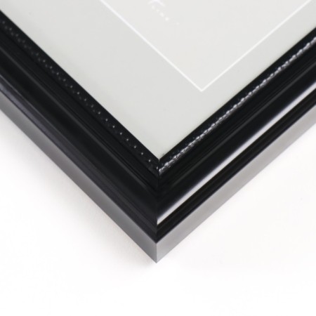Photo frame Plastic "Gala" 10x15 cm, black (plastic screen)-2