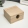 The box is simple "square" 8.5x8.5x5 cm