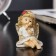 Polystone souvenir "Angel-girl with puffy cheeks thoughtful" mix 5.4x3.8x3.9 cm