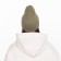 Female cape demi-season, Khaki color, size 56-58