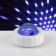 Light device "Mini Disko-Shar" 8 cm, automatic color change, glow RGB, 5 V