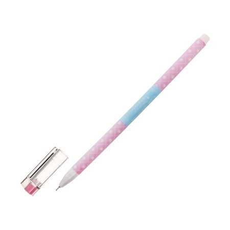 Gel pen, 0.5 mm, blue rod, "patterns", mix-2
