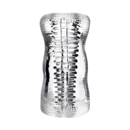 Masturbator Unrealistic Lingam byfa asha, TPE, Transparent, 14 cm-1