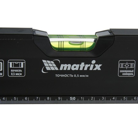 Matrix level, 100 cm, aluminum, ± 0.5 mm/m, reinforced, milled, 3 eyes-2