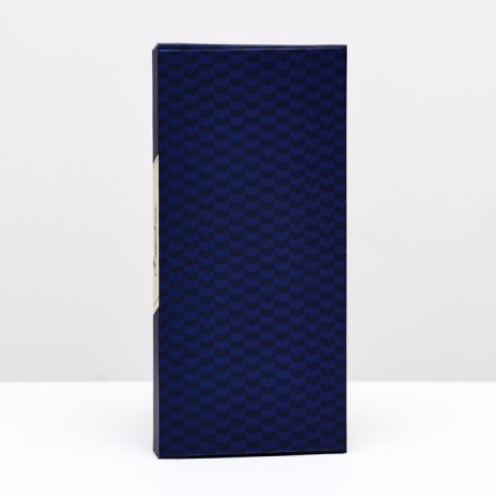 Gift box for tiles of chocolate, without the window "First in everything", 17 x 8 x 1.4 cm-1