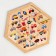 Wooden puzzle "Transport. Entertaining triangles "