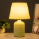 Table lamp "Dessin" E27 40W Mint 20x20x32 cm Risalux