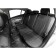 Auto-Chekhli Rival rhombus (back. Back 40.60), Skoda Karoq (Active, without a rear armrest) 2020-n., Eco-leather, black, SC.5112.2.2.2