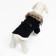 Coats for dogs, size XS (DS 20, OG 29-30, Osh 20-21 cm), black