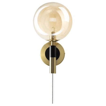 Sconces Citilux "NARDA" CL204310, 15x27 cm, 1x40W, G9, brown color-1