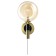 Sconces Citilux "NARDA" CL204310, 15x27 cm, 1x40W, G9, brown color