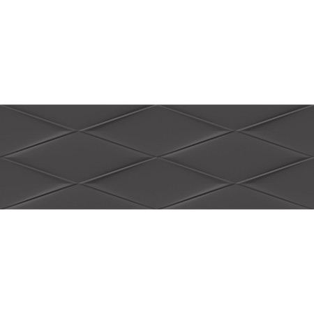 Vegas wall tiles Black relief 25x75 (in package 1.12 m2)