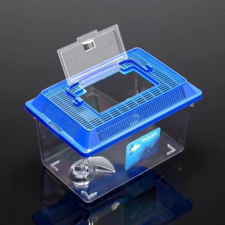 Carriage is rectangular, 21.3 x 14 x 14.5 cm, blue-2