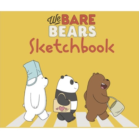 Sketchbook "We Bare Bears". 24 x 20 cm, 96 pages