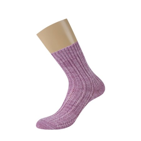 Women's socks mini inverno, size 35-38, Rosa color-1