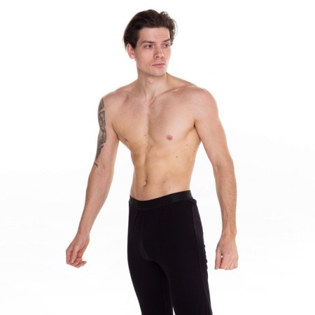 Male thermal underwear (pants), black color, size 50-4