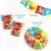 Set of paper dishes disposable monsters ”: 6 plates, 1 garland, 6 glasses
