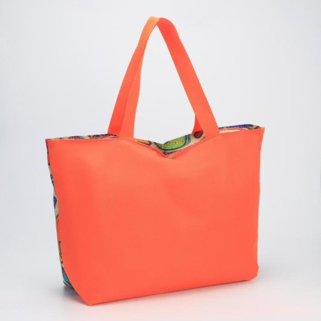 Bag beach with lightning, orange color/multi -colored-1