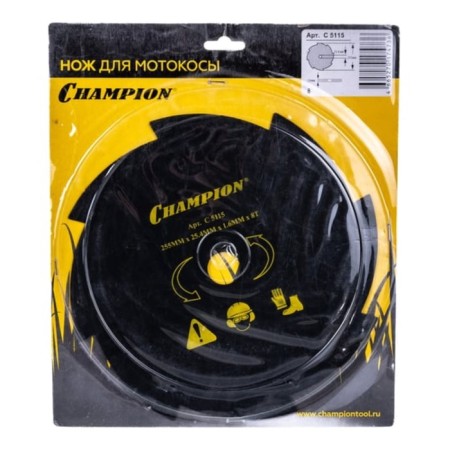 CHAMPION C5115, 8 blades, 255x25.4 mm trimmer-3