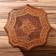 Coffee table 45x45x40 cm, tree shisham