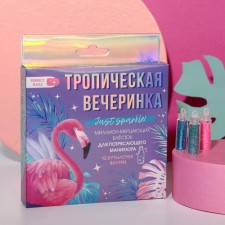 Set of small scenes for the decor of nails 