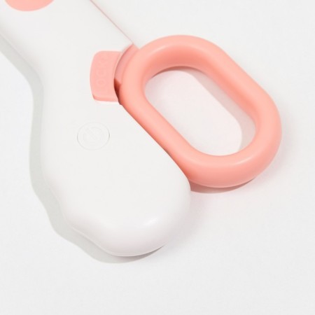 Claw - scissors for animals with LED lantern, pink-7