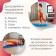 ONLYTOP fitness reset, 30x5x0.13 cm, load 20 kg, coral color