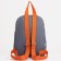 Baby backpack on lightning, gray color